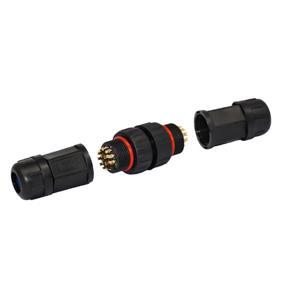 Conector de cable impermeable M19 12 Pin Data Screw Locking Connector